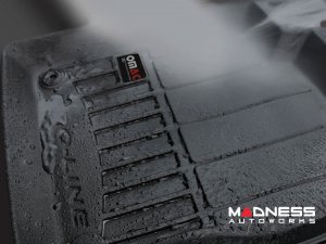 Alfa Romeo Giulia Floor Liners - Pro Line - Black - RWD Alfa Romeo Giulia Floor Liners - Pro Line - Black - RWD